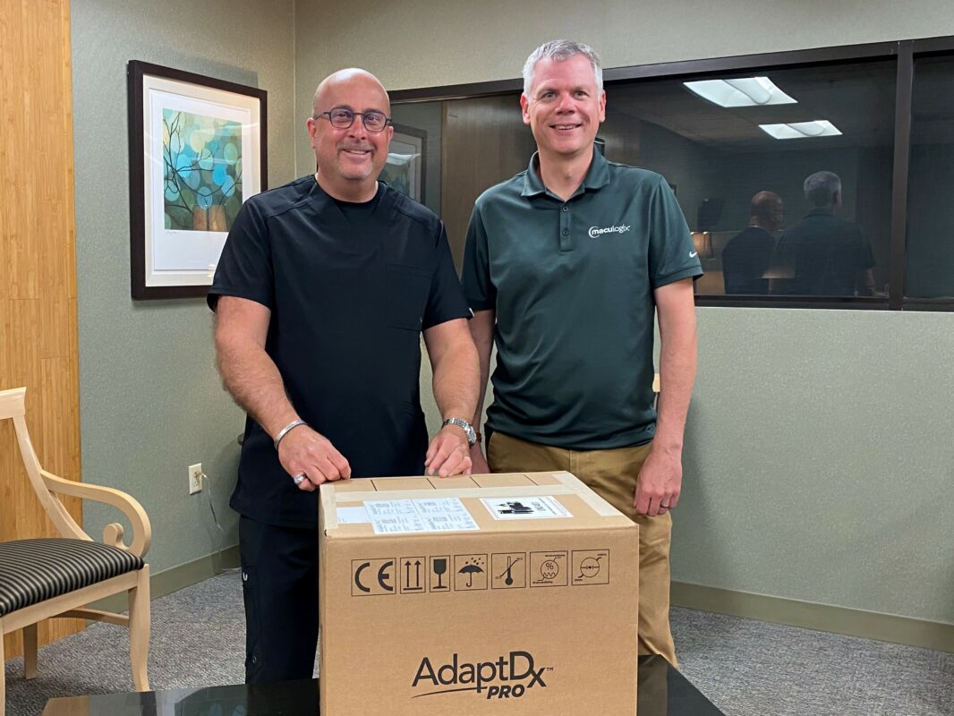 AdaptDx Pro delivery at Wyomissing Optometric Center
